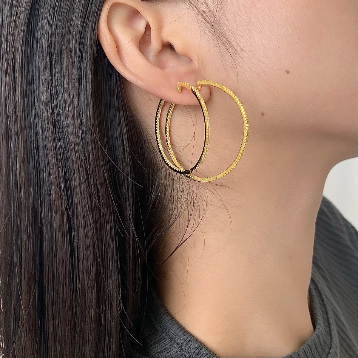 アクセサリー yaacc handwork /TOU pierced large TOU pierced large -brass- | Y.A.Acc