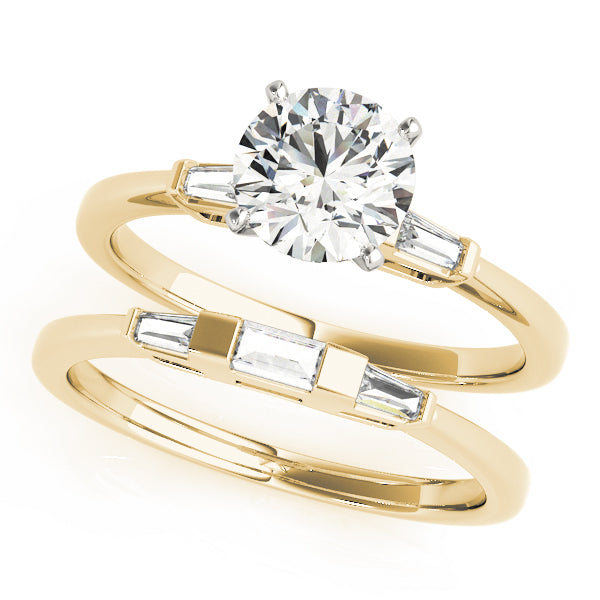 Engagement Rings 3 Stone Baguette