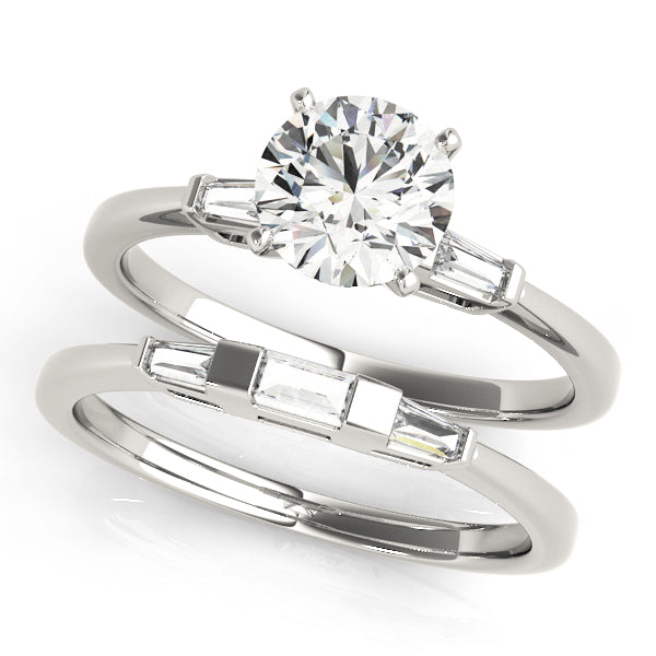Engagement Rings 3 Stone Baguette