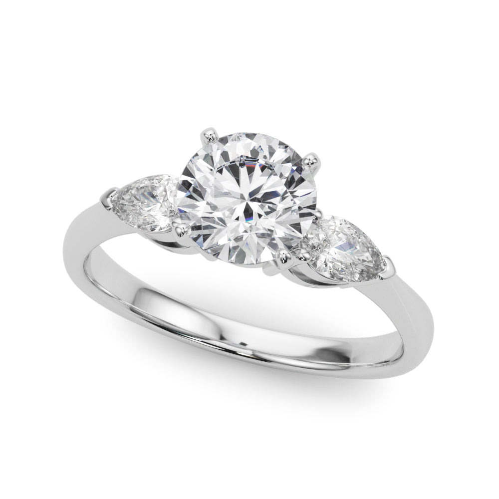 THE RICH CO - GIA LAB GROWN TRILOGY SOLITAIRE ENGAGEMENT RING