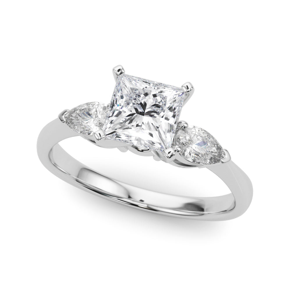 THE RICH CO - GIA LAB GROWN TRILOGY SOLITAIRE ENGAGEMENT RING