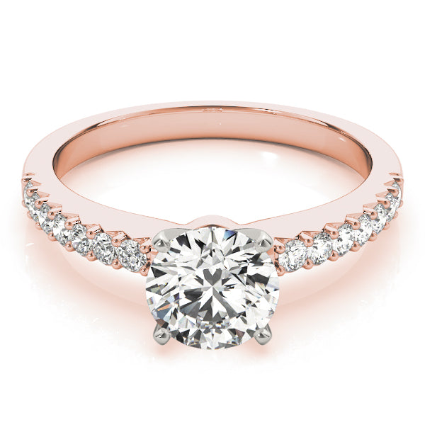 Engagement Rings Single Row Prong Set