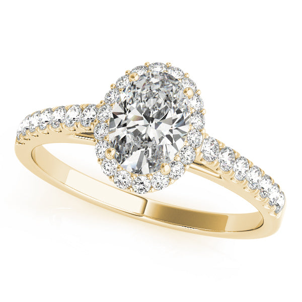 Engagement Rings Halo Oval