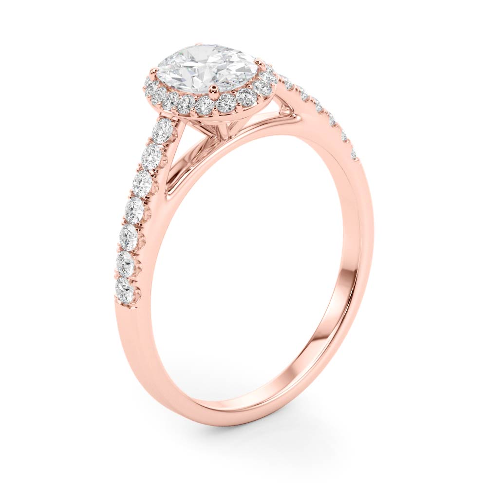 Engagement Rings Halo Oval