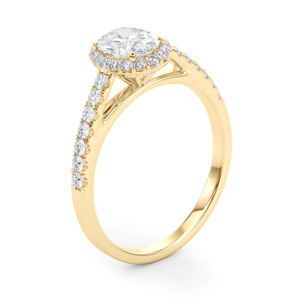 Engagement Rings Halo Oval