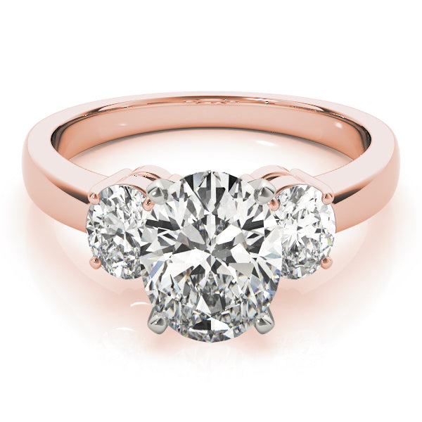 Engagement Rings 3 Stone Oval