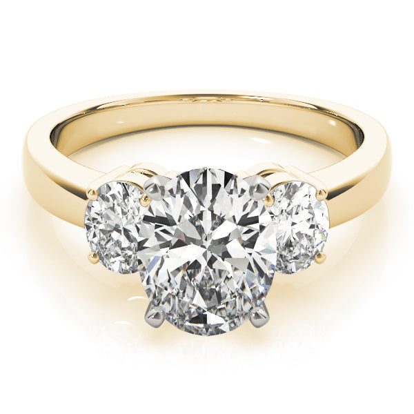 Engagement Rings 3 Stone Oval