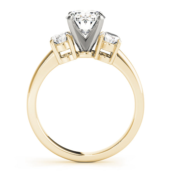 Engagement Rings 3 Stone Oval