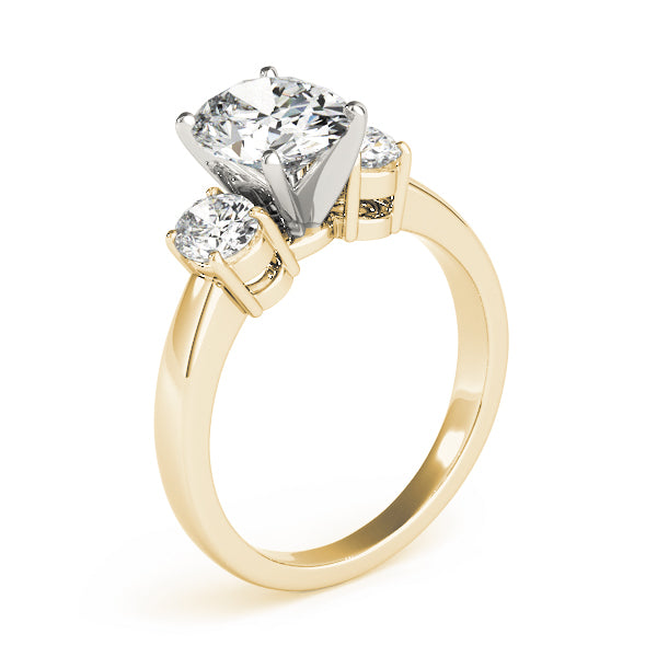 Engagement Rings 3 Stone Oval