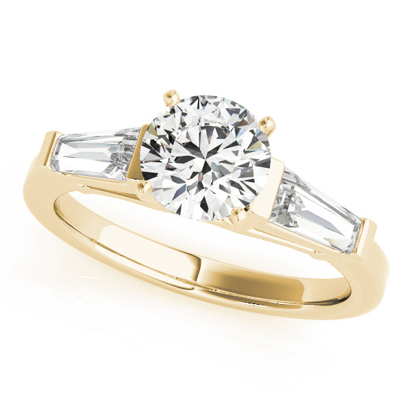 Engagement Rings 3 Stone Baguette