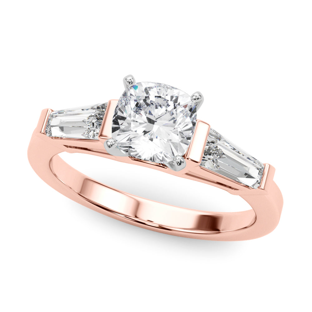 Engagement Rings 3 Stone Baguette