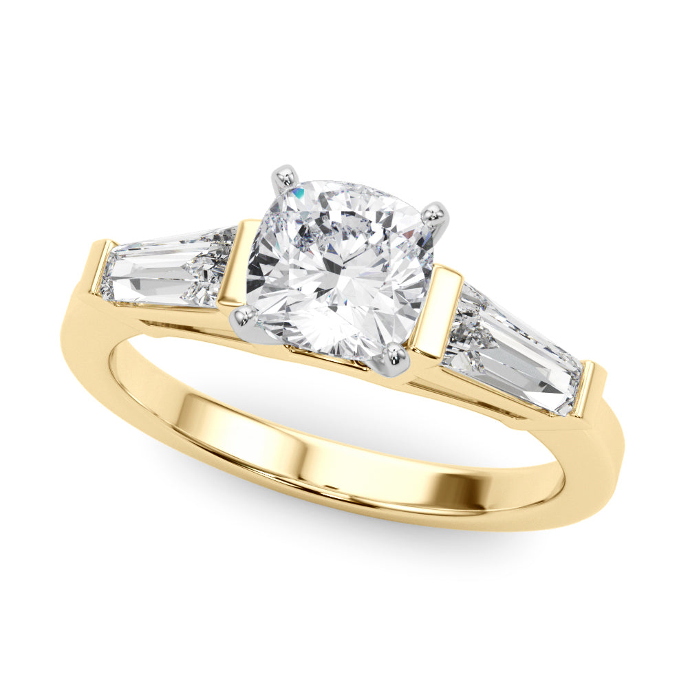 Engagement Rings 3 Stone Baguette