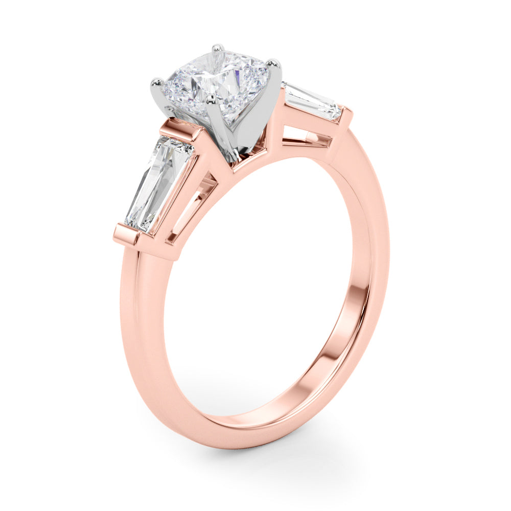 Engagement Rings 3 Stone Baguette