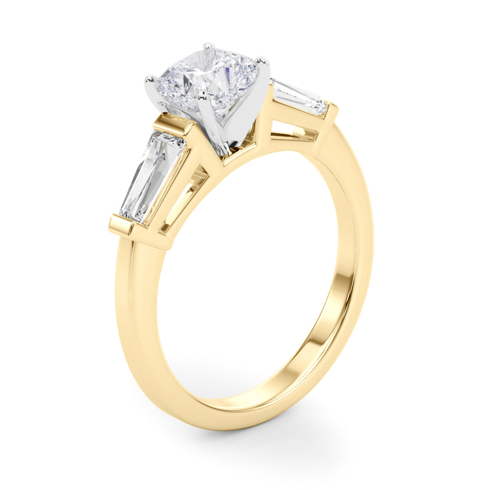 Engagement Rings 3 Stone Baguette