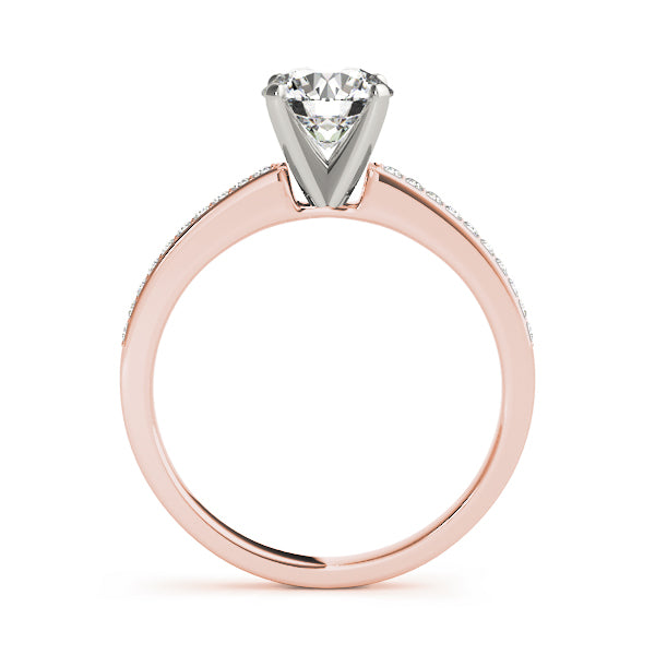 Engagement Rings Single Row Channel Set