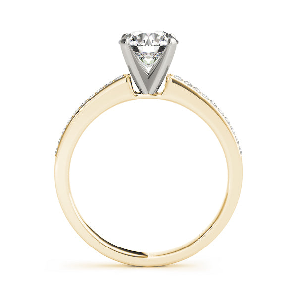 Engagement Rings Single Row Channel Set