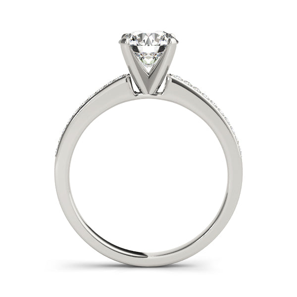 Engagement Rings Single Row Channel Set