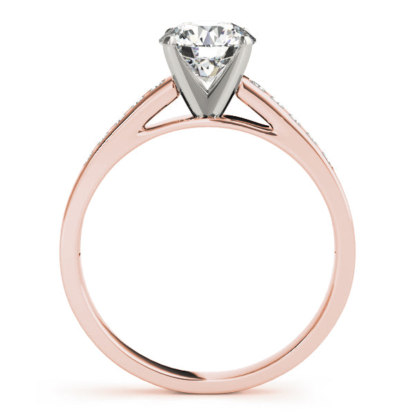 Engagement Rings Single Row Channel Set