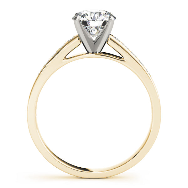 Engagement Rings Single Row Channel Set