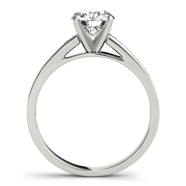 Engagement Rings Single Row Channel Set