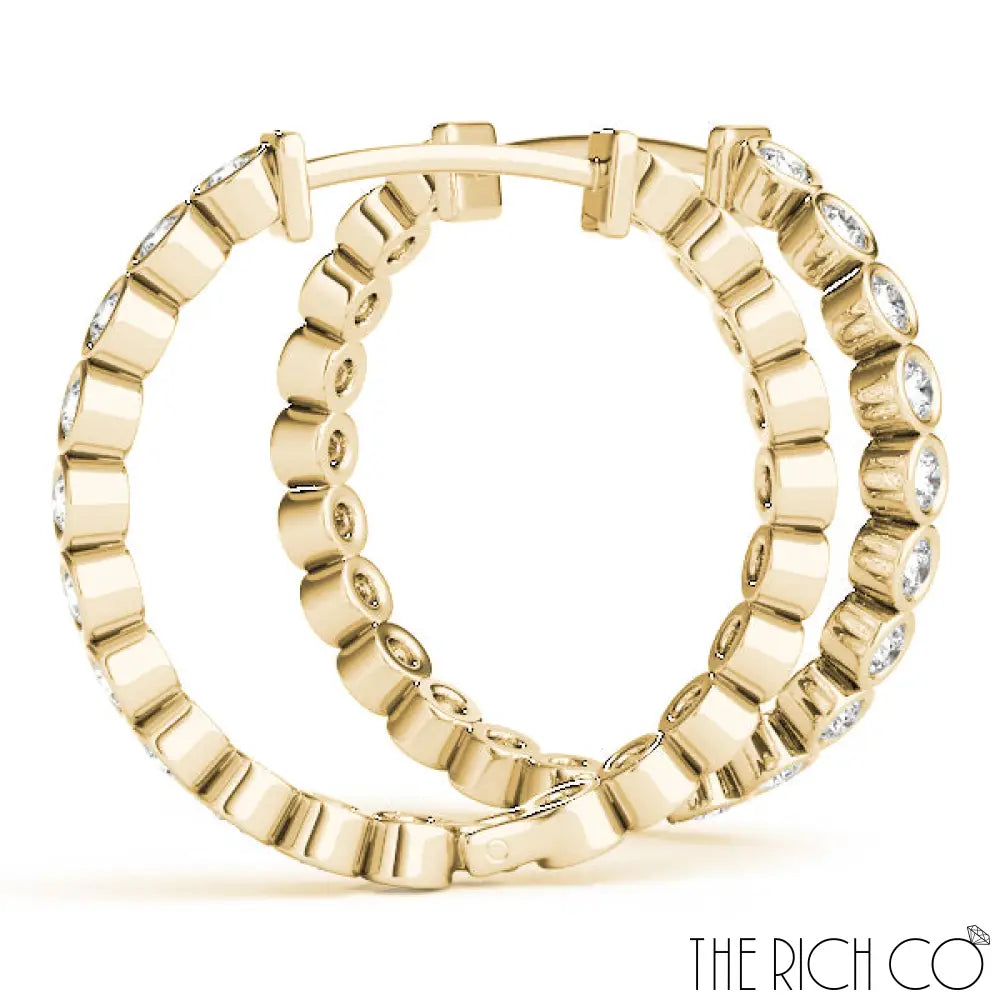 The Rich Co - Earrings Hoop Standard Hoops Earrings