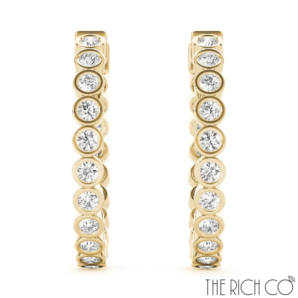 The Rich Co - Earrings Hoop Standard Hoops Earrings