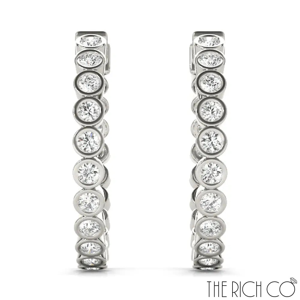 The Rich Co - Earrings Hoop Standard Hoops Earrings