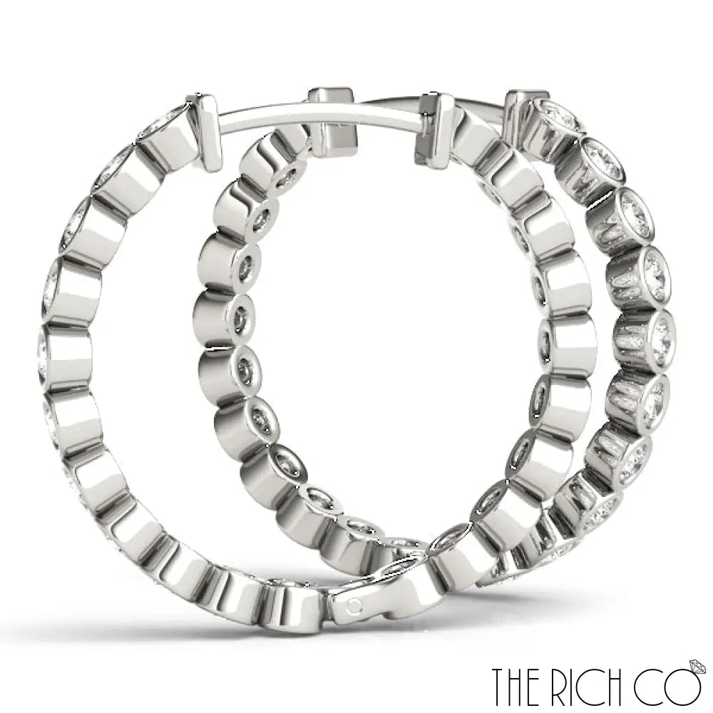 The Rich Co - Earrings Hoop Standard Hoops Earrings