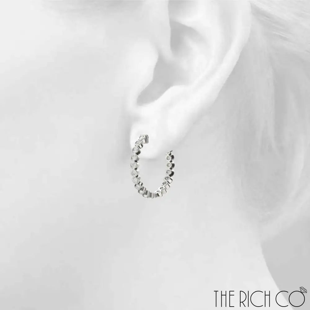 The Rich Co - Earrings Hoop Standard Hoops Earrings