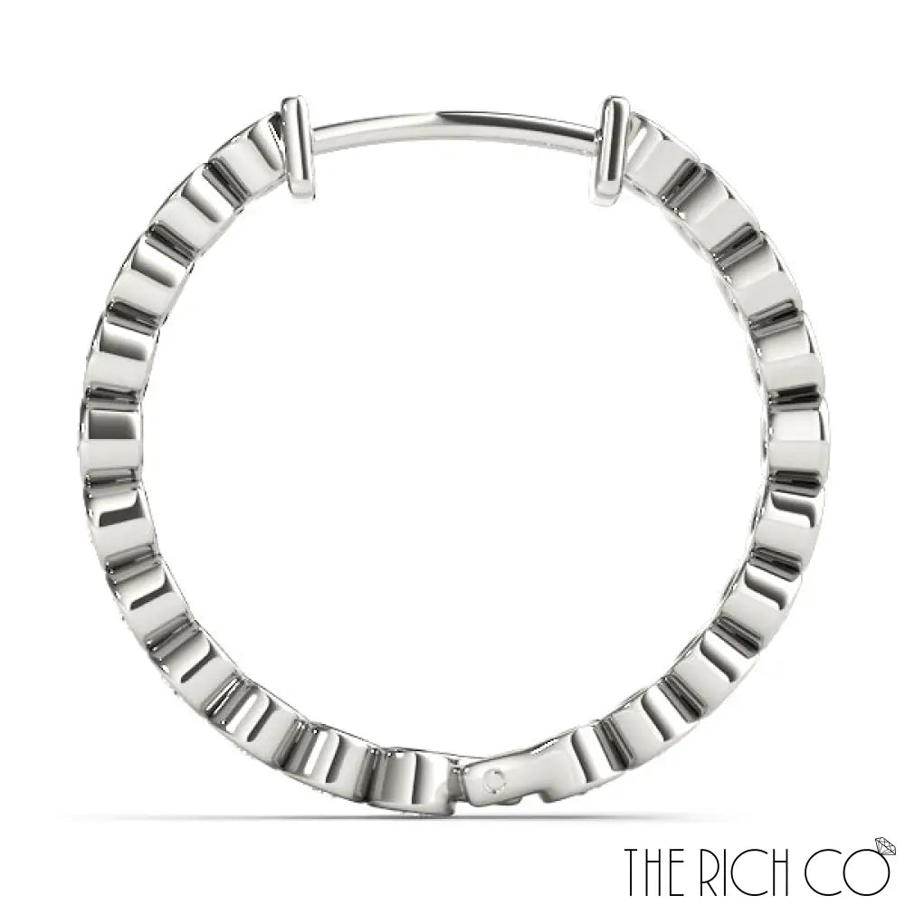 The Rich Co - Earrings Hoop Standard Hoops Earrings