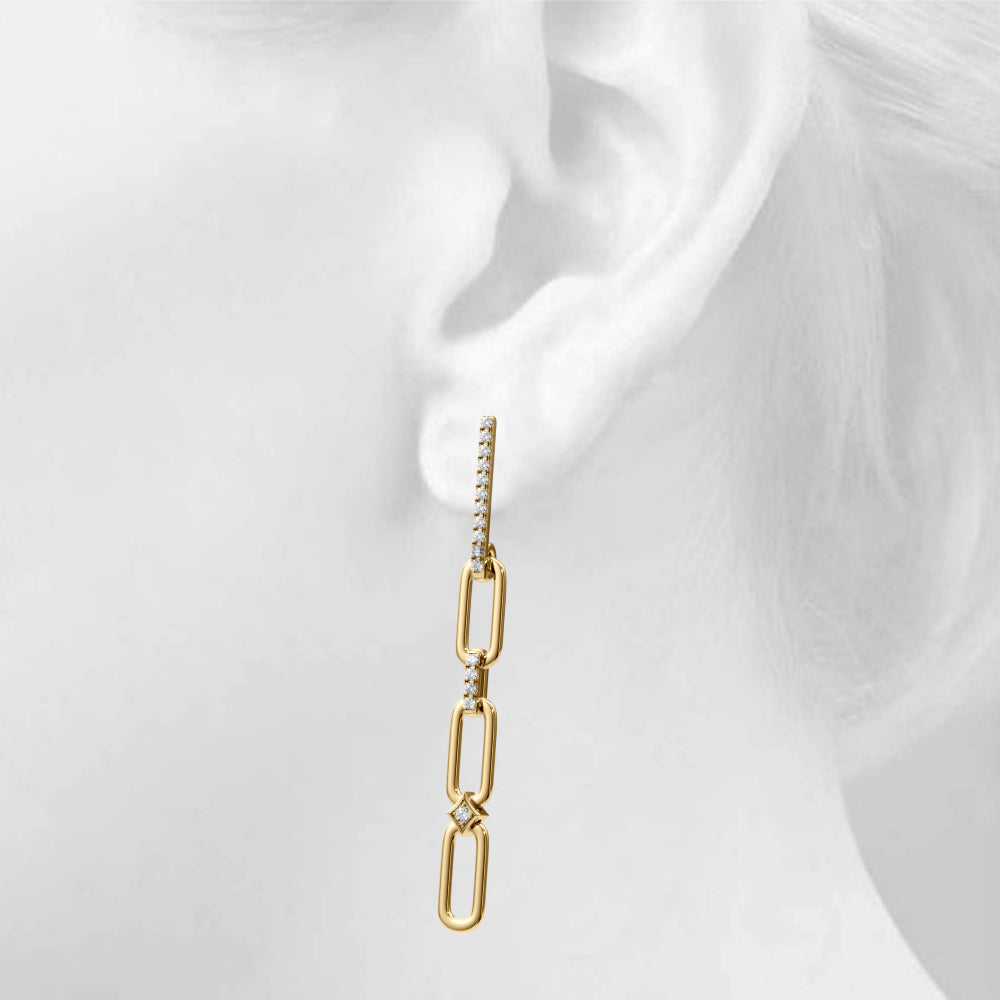 THE RICH CO - FASHION EARRINGS